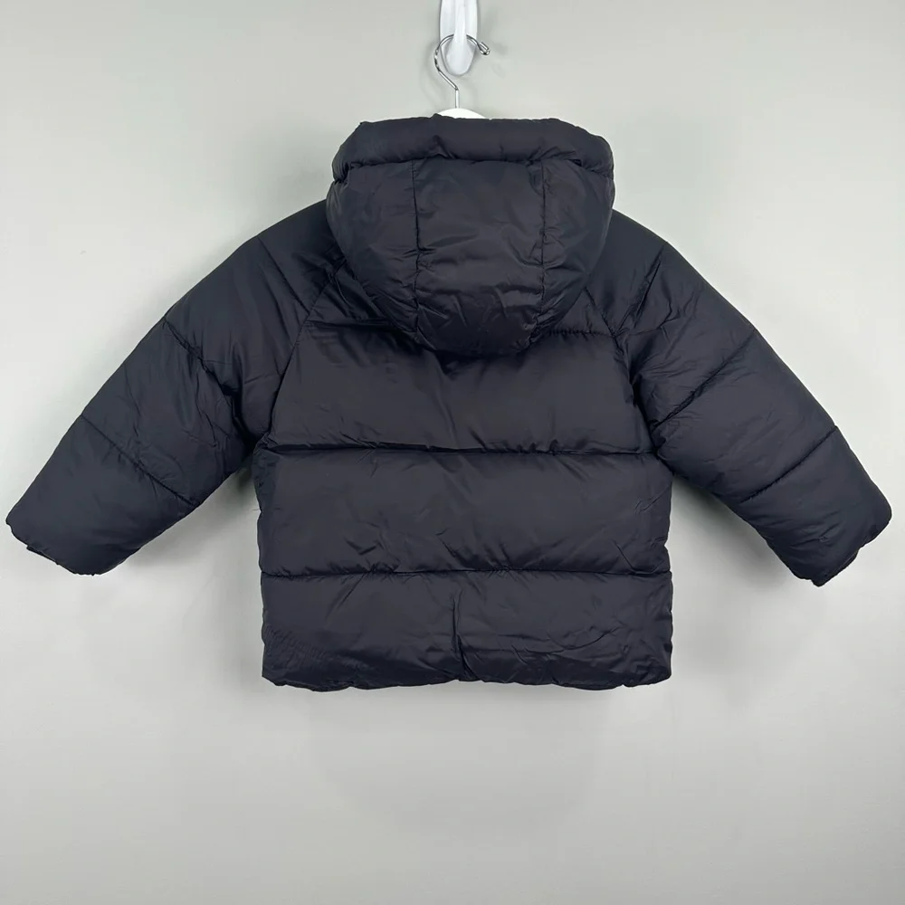 Zara Kids Toddler Black Puffer Winter Zip Coat Size 4-5 years‎